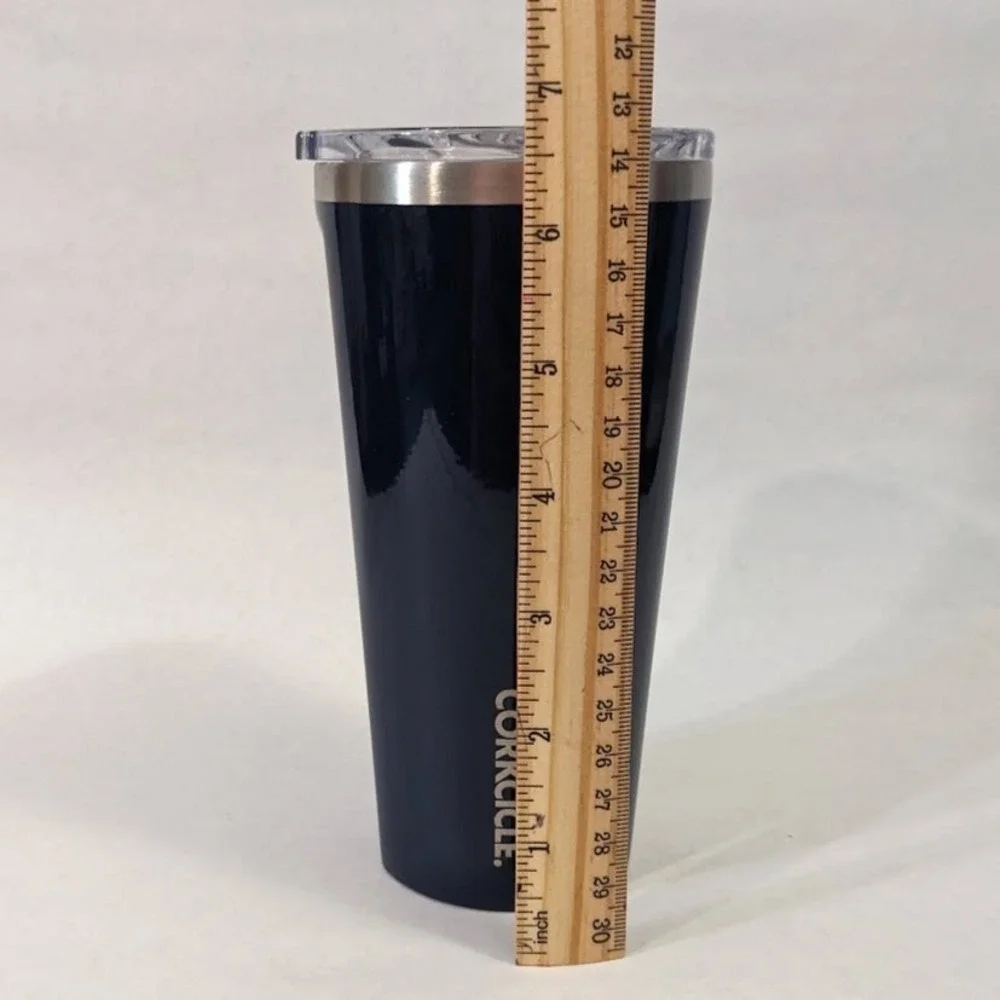 Corkcicle 16oz Insulated Tumbler Navy Blue Ascension St Vincent Stainless Steel